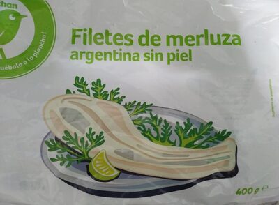 Filetes de merluza Argentina sin piel
