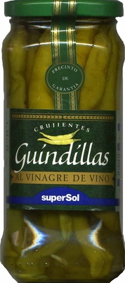 Guindillas encurtidas "SuperSol" front packaging