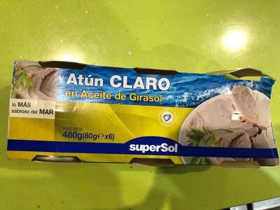 Atún Claro en Aceite de Girasol