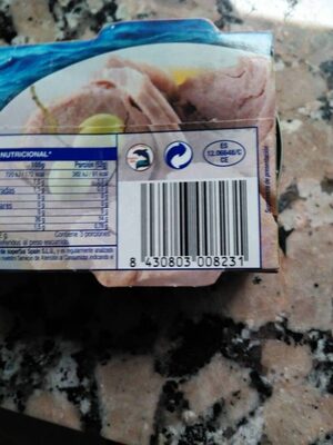 Atún claro en aceite de oliva