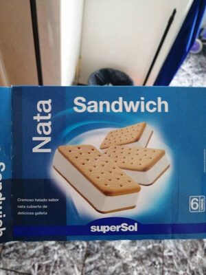 Sandwich nata front packaging