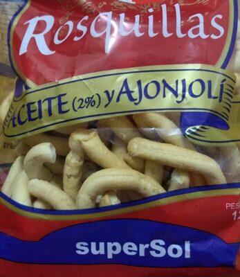 Rosquillas Aceite 2% y ajonjolí