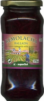 Remolacha encurtida rallada