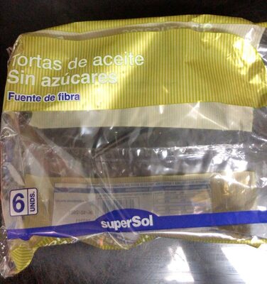 Tortas de aceite sin azúcares