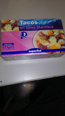 Tacos en salsa marinera