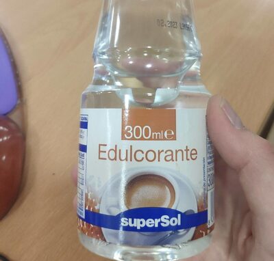 Edulcorante front packaging