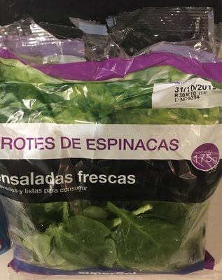 Espinacas front packaging