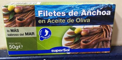 Filetes de anchoa en aceite de oliva