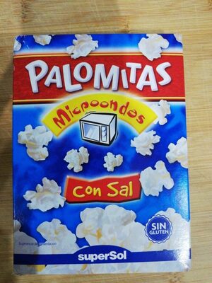 Palomitas con sal para microondas