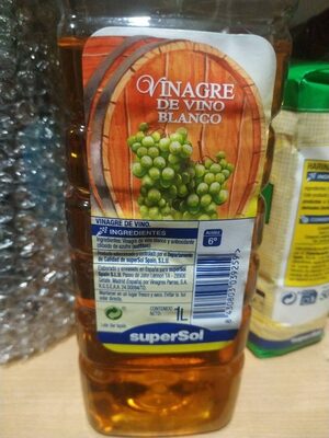 Vinagre front packaging