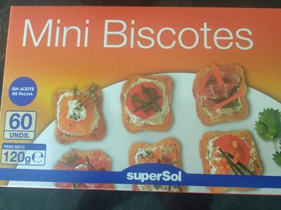 Mini biscotes front packaging