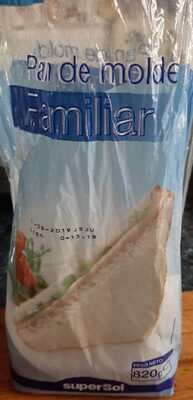 Pan de molde familiar