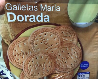 Galletas maría dorada