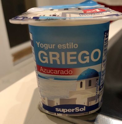 Yogur estilo Griego