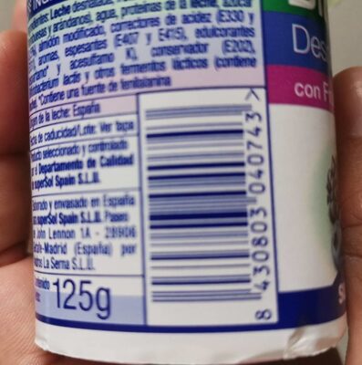 Bufidus frutos del Bosque