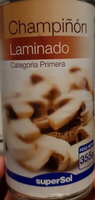 Champiñòn Laminado front packaging