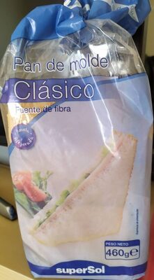 Pan de molde clásico front packaging