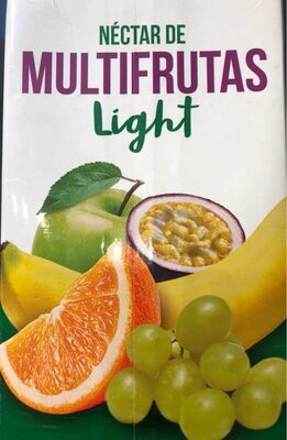 Néctar de MULTIFRUTAS light front packaging