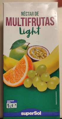 Néctar de Multifrutas Light front packaging