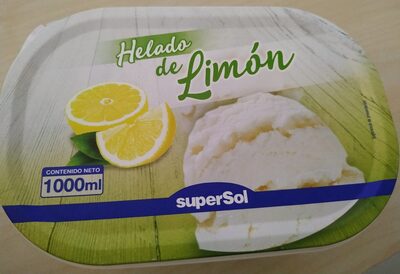 Helado de limón