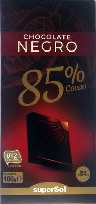 Chocolate negro 85%