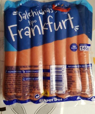 Salchicha tipo frankfurt