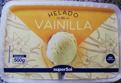 Glace vanille front packaging