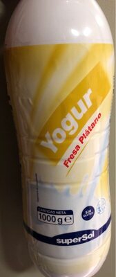 Yogur Fresa Platano front packaging