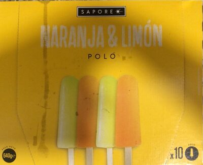Polo nararanja y limon