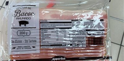 Lonchas de Bacon ahumado