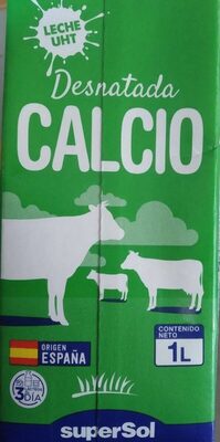 Leche Desnatada Calcio