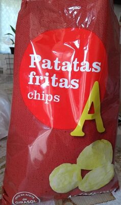 Patatas fritas chips front packaging