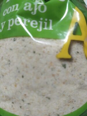 Pan rallado con ajo y perejil