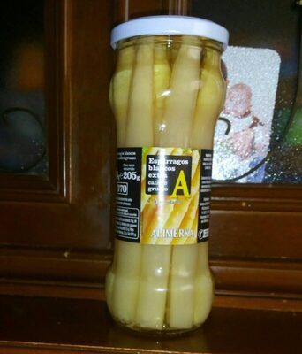 Espárragos blancos extra calibre grueso