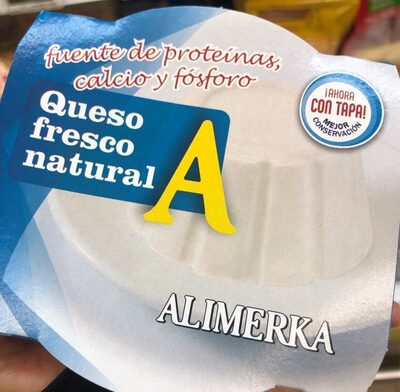 Queso fresco natural