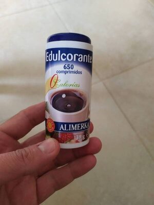 Edulcorante comprimidos