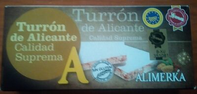 Turrón de Alicante calidad suprema