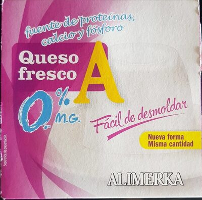 Queso fresco 0%