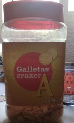 Galletas craker front packaging