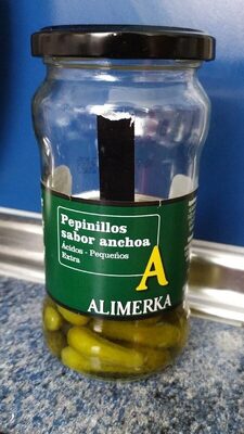 Pepinillos sabor anchoa