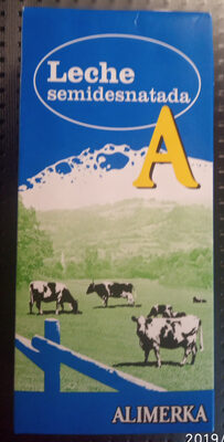 Leche semidesnatada
