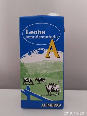Leche semidesnatada