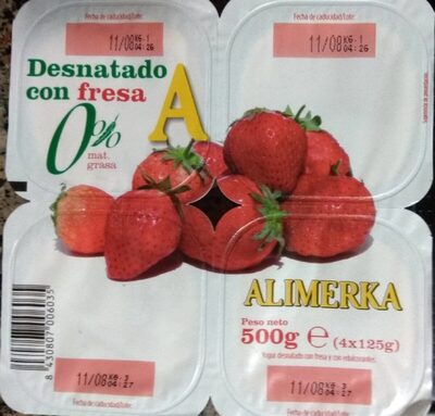 Desnatado con fresa 0%