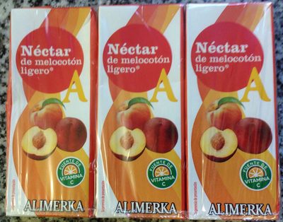 Néctar de melocotón ligero