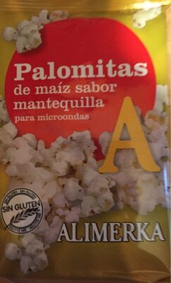 Palomitas de maíz sabor mantequilla para microondas