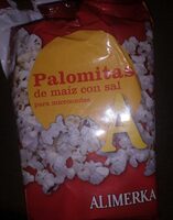 Palomitas de maíz con sal para microondas