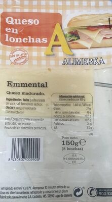 Emmental lonchas