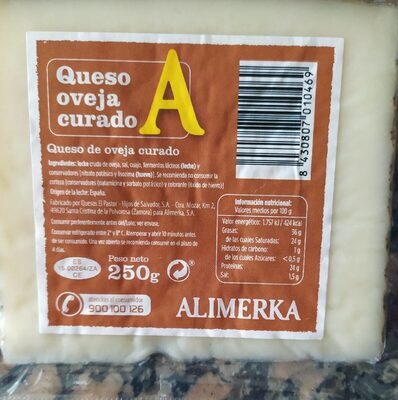 Queso oveja curado alimerka