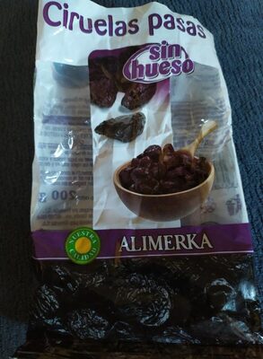 Ciruelas pasas sin hueso