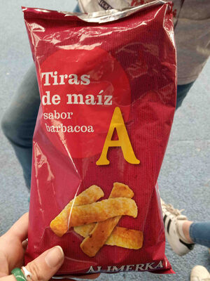 Tiras de maíz sabor barbacoa
